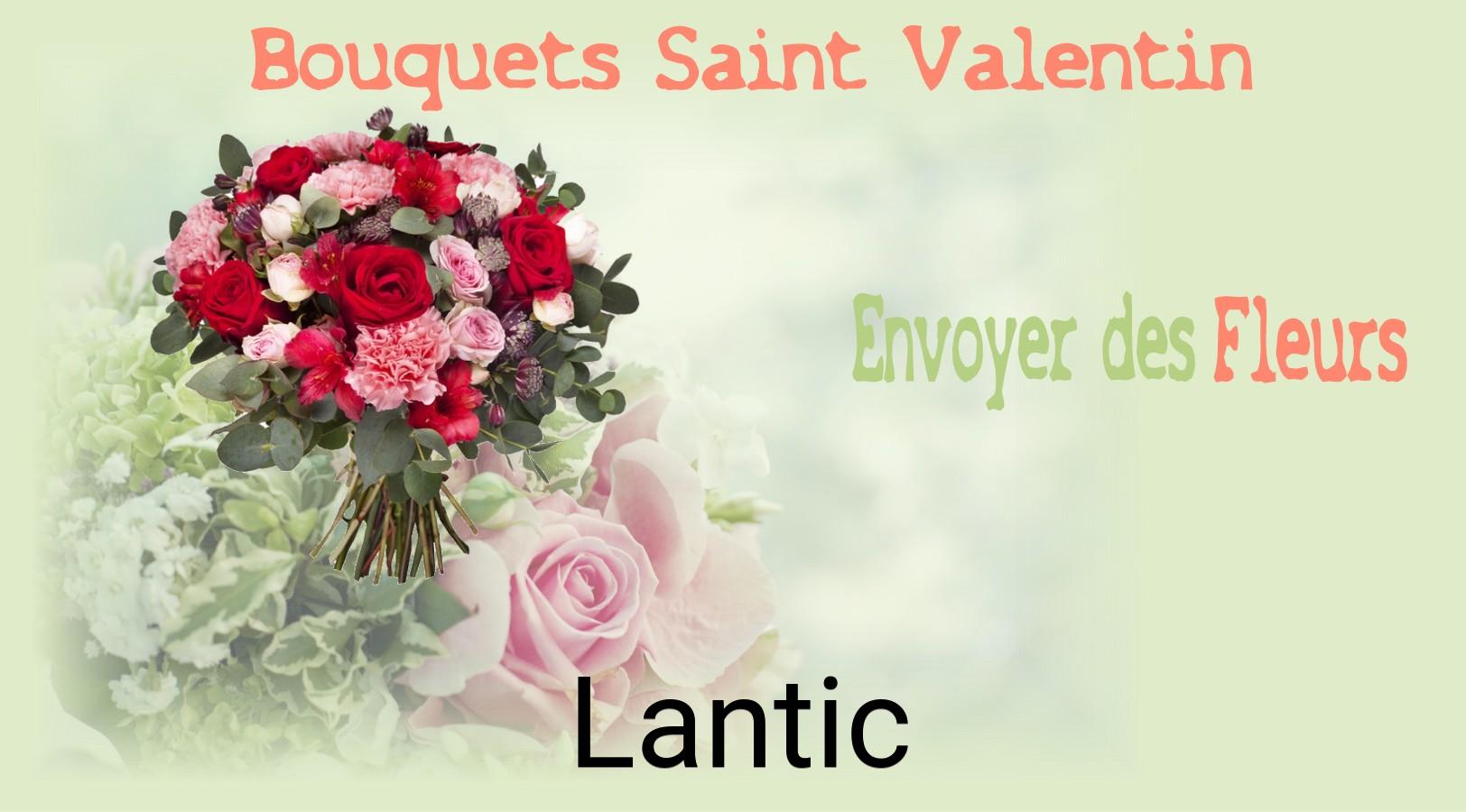 Roses de Saint-Valentin livrées à Lantic